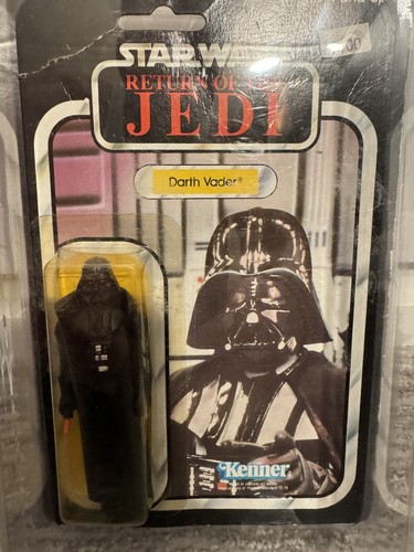 Kenner Star Wars ROTJ 65 de colección Darth Vader 1983 sellado trasero sin usar, en caja PL14 - Imagen 2 de 3