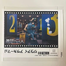 Attack on Titan Levi Suntory Collaboration Label Can Sticker Cleaning Corporal