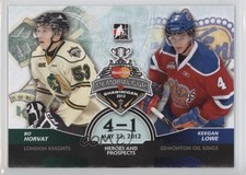 2012 ITG Heroes and Prospects Memorial Cup Champions Bo Horvat Keegan Lowe 0y3