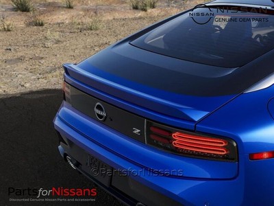 Genuine Nissan 2023 Z Rear Spoiler - XJT Passion Red TriCoat Two-Tone