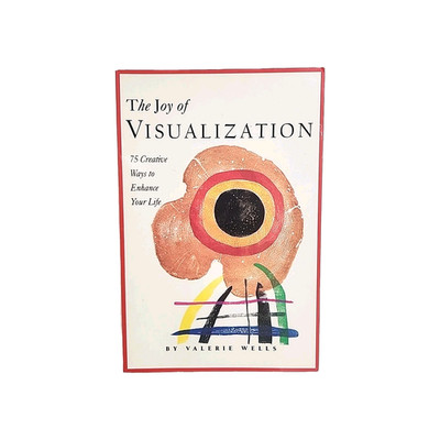 The Joy of Visualization by Valerie Wells FIRST EDITION Paperback 1990 Book