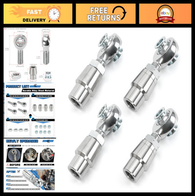 5/8'' Heim Joint Rod End Kit - Chromoly Panhard, Right/Left Hand Thread, Tube Ada
