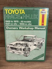 Haynes Owners Workshop Manual -Hi-Ace & Hi- Lux 1969 To 1978 - sh15