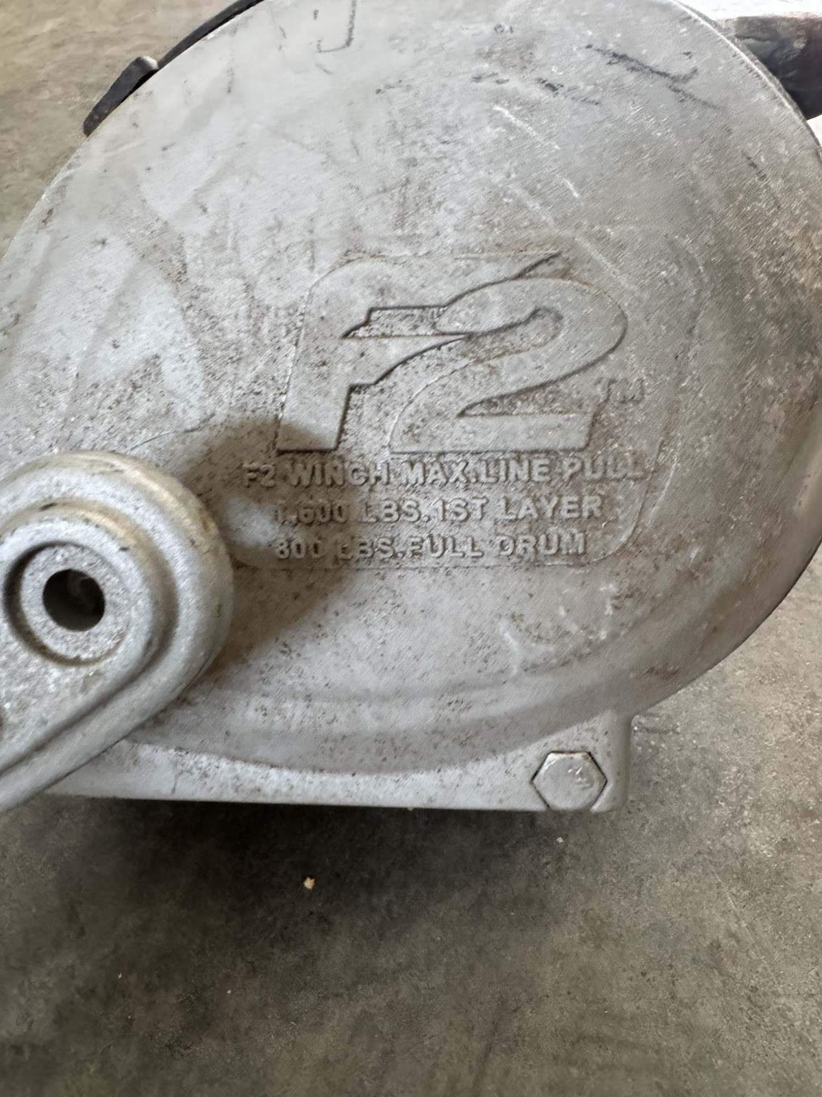 Fulton F2 Marine Boat Trailer Hand Crank Winch (For Parts)