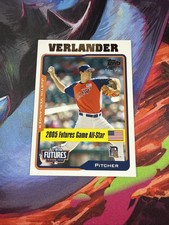 JUSTIN VERLANDER 2005 Topps  Update Futures Game All Star card #UH220 Tigers