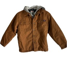 NEW Dickies Outerwear Duck Canvas Chore Insulated Jacket Size M/M 8 Boy Or Girl