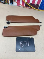 1974 1975 74 75 Nissan Datsun 260z 260 Z Tan Brown Sunvisors Sun Visors Visers O