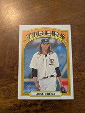 2021 Topps Heritage #514 Jose Urena Flip Stock