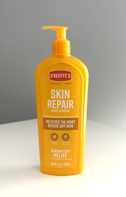 O'Keeffe's Clinical Skin Repair Body Cream Lotion For Dry Skin 12 Oz w/ Pump NEW