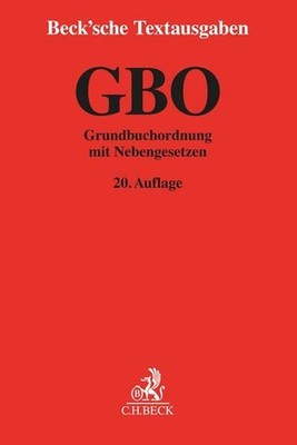 Grundbuchordnung | Wenzel Felix August Steinmetz | deutsch