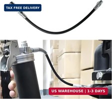 Wevdn Flexible Grease Gun Hose, 13" Resin Grease Gun Fully Bonded Construction t