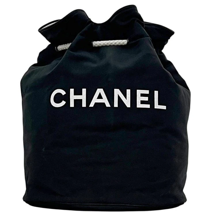 CHANEL Drawstring Canvas Exterior Bags & Handbags for Women  display picture 1