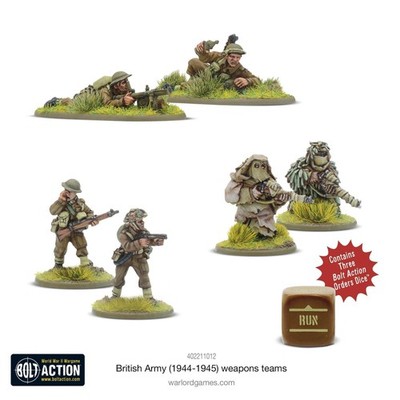 British Weapons Teams 1944-45 - Bolt Action 28mm