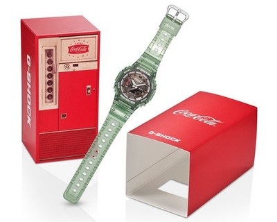 PSL G-SHOCK x Coca-Cola GA-2100CC-3AJR collaboration model
