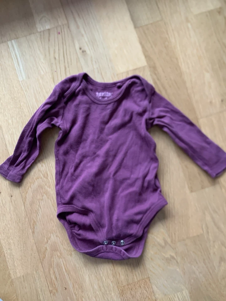 Body Lila 62/68 Langarm
