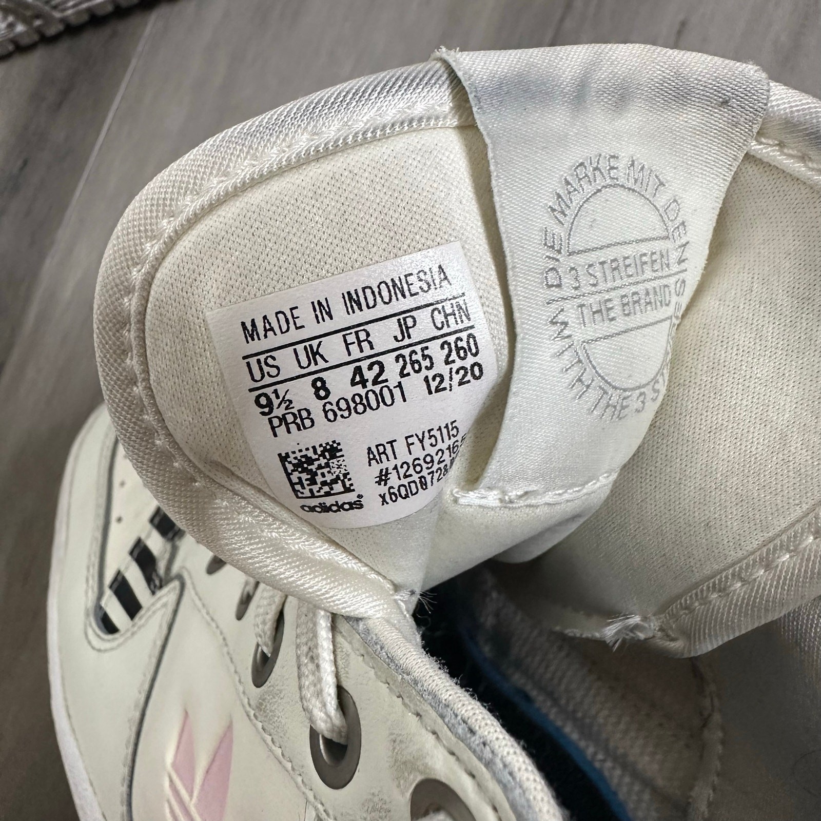 Adidas Forum Bold I Love Dance Sneakers Striped Women’s 9.5 image 6