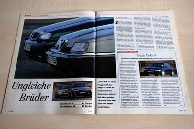 MOT 06/1995 Lancia Kappa 3.0 LS mit 204PS besser als...?