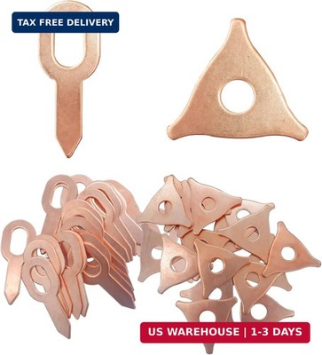 100PCS Dent Pulling Rings, Dent Pulling Puller Rings Triangle OT Dent Pulling St
