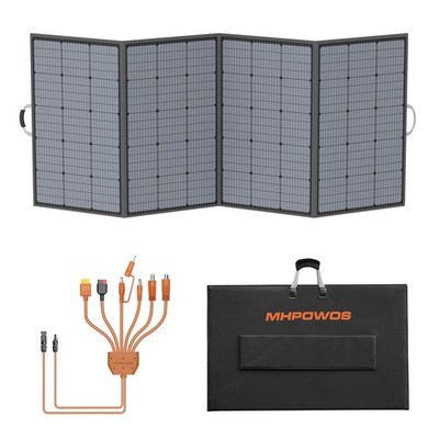 MHPOWOS 800 400 watt Solar Panel Portable for Ecoflow Delta 2 Max Power Station