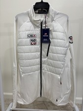 Polo Ralph Lauren Team Official USA 2026 Olympic Jacket White Men's XL NWT