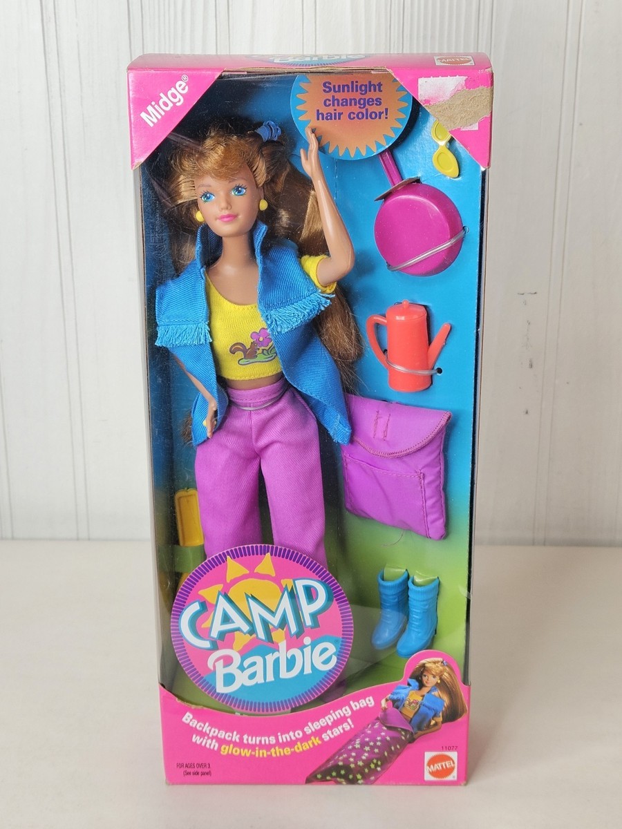 1993 Mattel Midge Camp Barbie Doll #11077 NRFB Vintage Toy | eBay