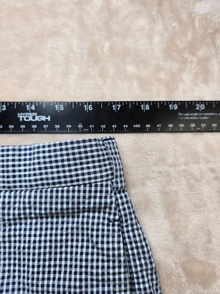 Peter Millar Mens Golf Shorts Size 34 Seersucker Cotton Blue White Country Club - Image 2 of 4