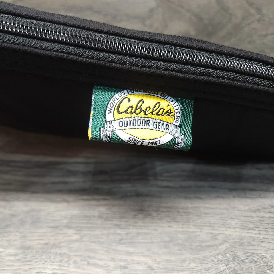 Cabela's Heavy Duty Negro Estuche Suave Acolchado Cremallera Grande Pistola Pistola Bolsa 16" Nuevo Foto 2 de 4