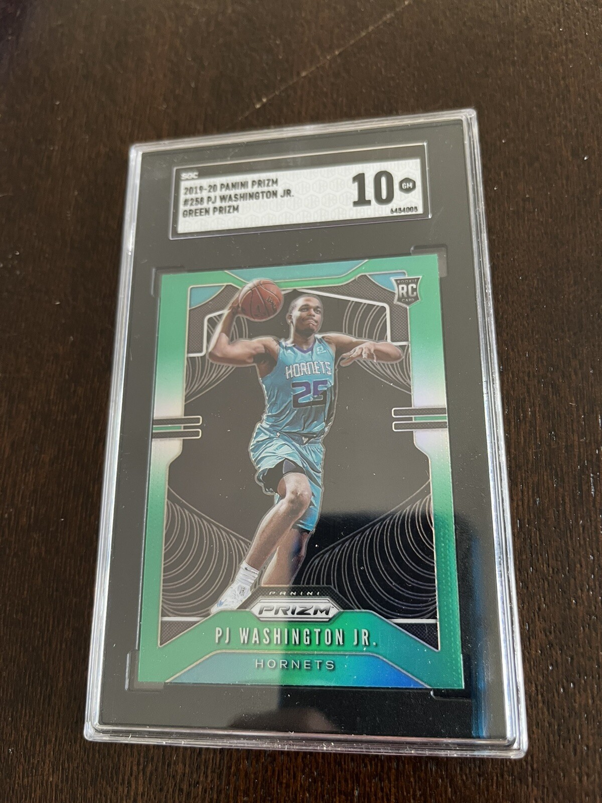 2019-20 Panini Prizm Green #258 PJ Washington SGC 10! Gem Mint LOW POP Rookie