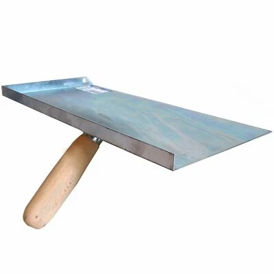 IANPAV Mortar Holder with Wooden Handle, Pointing, Bricklaying, Jointing, Hawk, Shovel