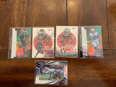 josh allen Rz1 Absolute Lot - Jalen Hurts - Ezekiel Elliot - Chris Godwin & Warn