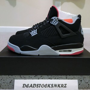 2019 Nike Air Jordan 4 OG allevati Nero Grigio Cemento 308497 060