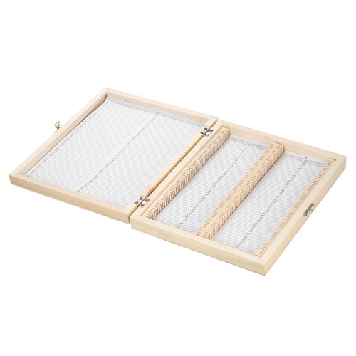 KKmoon 100Places Wooden Slide Storage Box & Numbered Slots Contents Sheet E6B4 - Picture 8 of 9