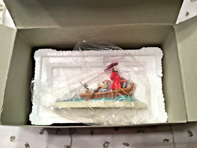 OLSZEWSKI KIDNAPPED PETER PAN FIGURE TIGER LILY CAPTAIN HOOK DISNEY W BOX & COA