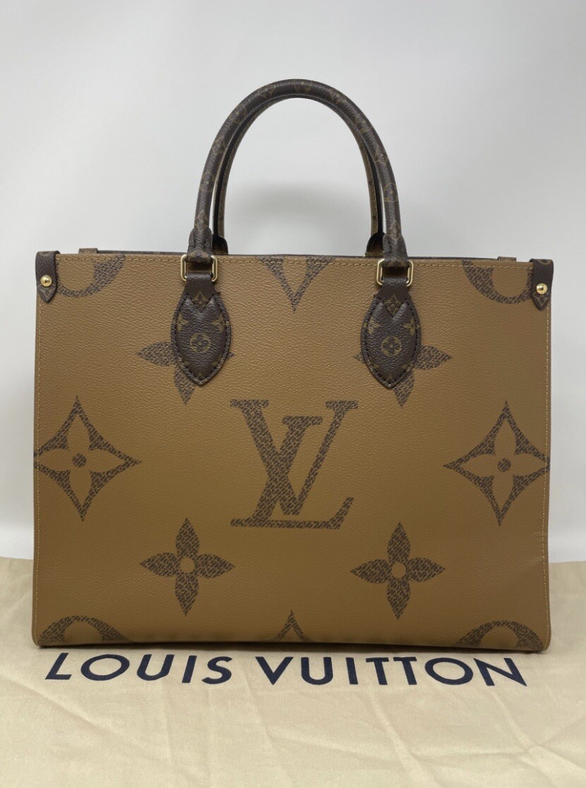 Louis Vuitton ONTHEGO MM Monogram Reverse Bag | eBay