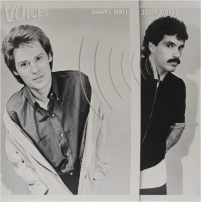 DARYL HALL & JOHN OATES Voices USED 1981 LP Pop Rock Vinyl RCA-3646