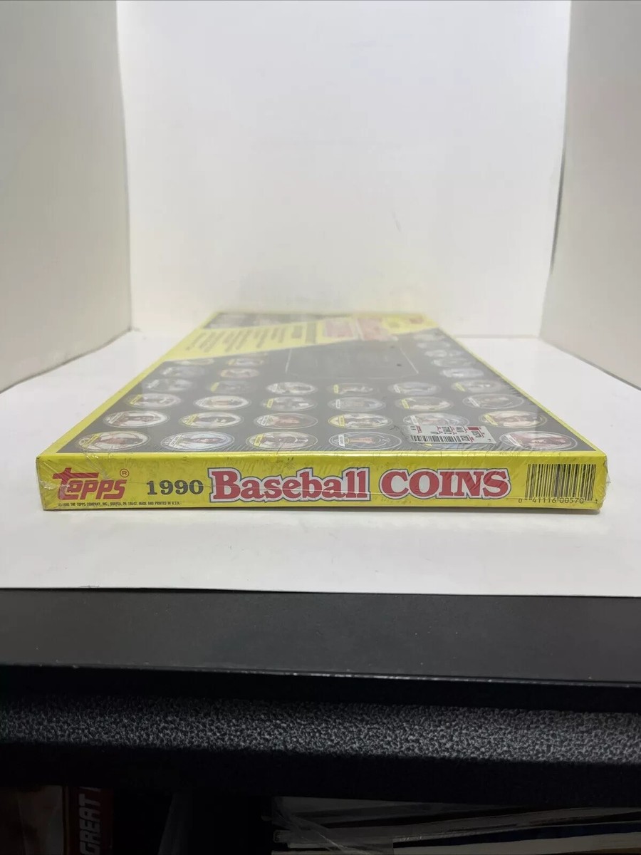 1990 Topps Baseball Coins Factory NEW/ Complete Set 60 Coins MLB