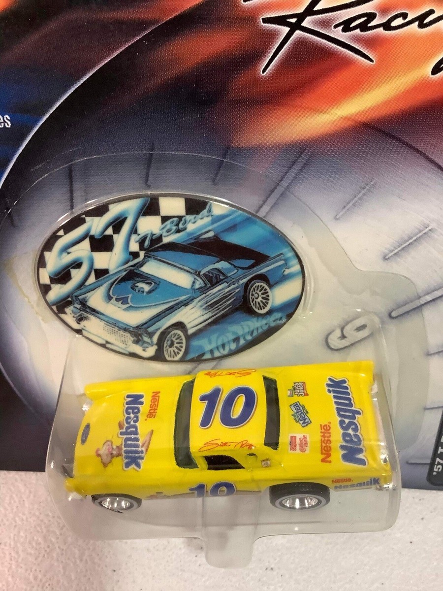 HotWheels Racing (2002) '57 T-Bird Nesquik # 10 NASCAR 4/4 A