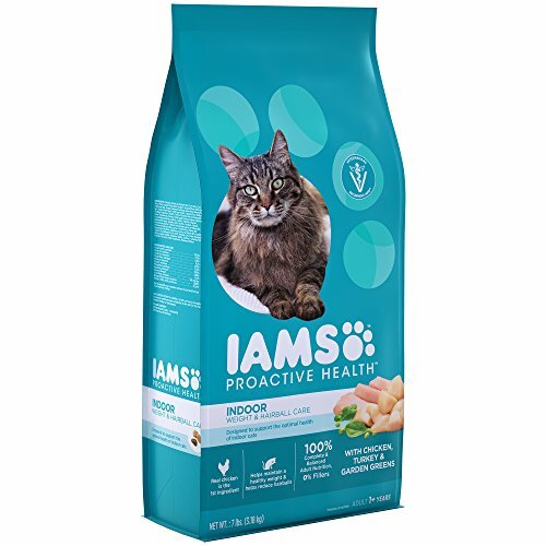 iams indoor hairball cat food