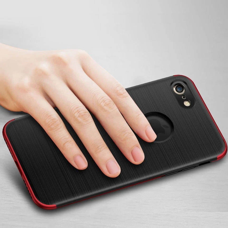 Apple IPHONE 6/6s Custodia Cover per Cellulare Protezione Protettiva Argento - Immagine 3 di 4