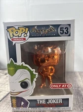 Funko POP! Heroes The Joker #53 - Shiny Orange (Chrome) - Target Exclusive
