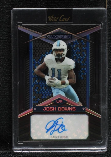 2023 Wild Card Alumination Draft Josh Downs #AB-74