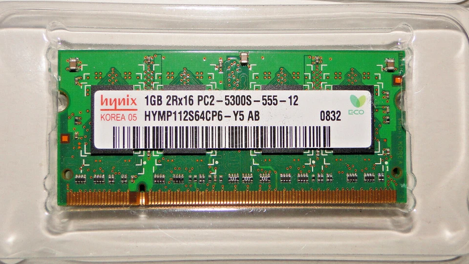 4X 1GB Notebook Memory DDR2 SO-DIMM Hynix Samsung Nanya 667MHz - Image 3 of 4