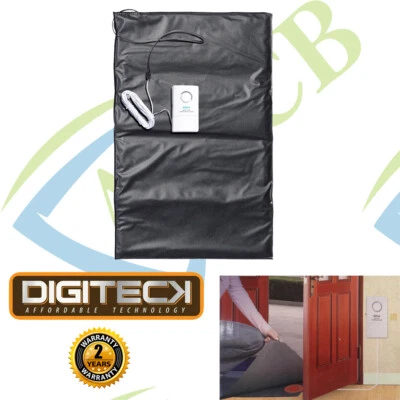 DIGITECK Felpudo Oculto Alarma Entrada Tienda Timbre Presión Activado Puerta ALMOHADILLA, B7