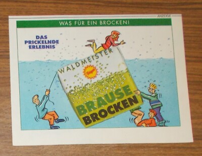 Rare Advertising Frigeo BRAUSE CHUNKS - The Sparkling Experience 1993