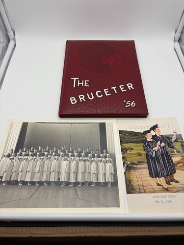 1956 The Bruceter, Texas, Native American Vintage Yearbook - Bild 2 von 7