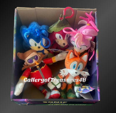 5 Bonecos Sonic Boom Tails, Amy, Sonic, Knuckles e Dr. Eggman Tomy em  Promoção na Americanas