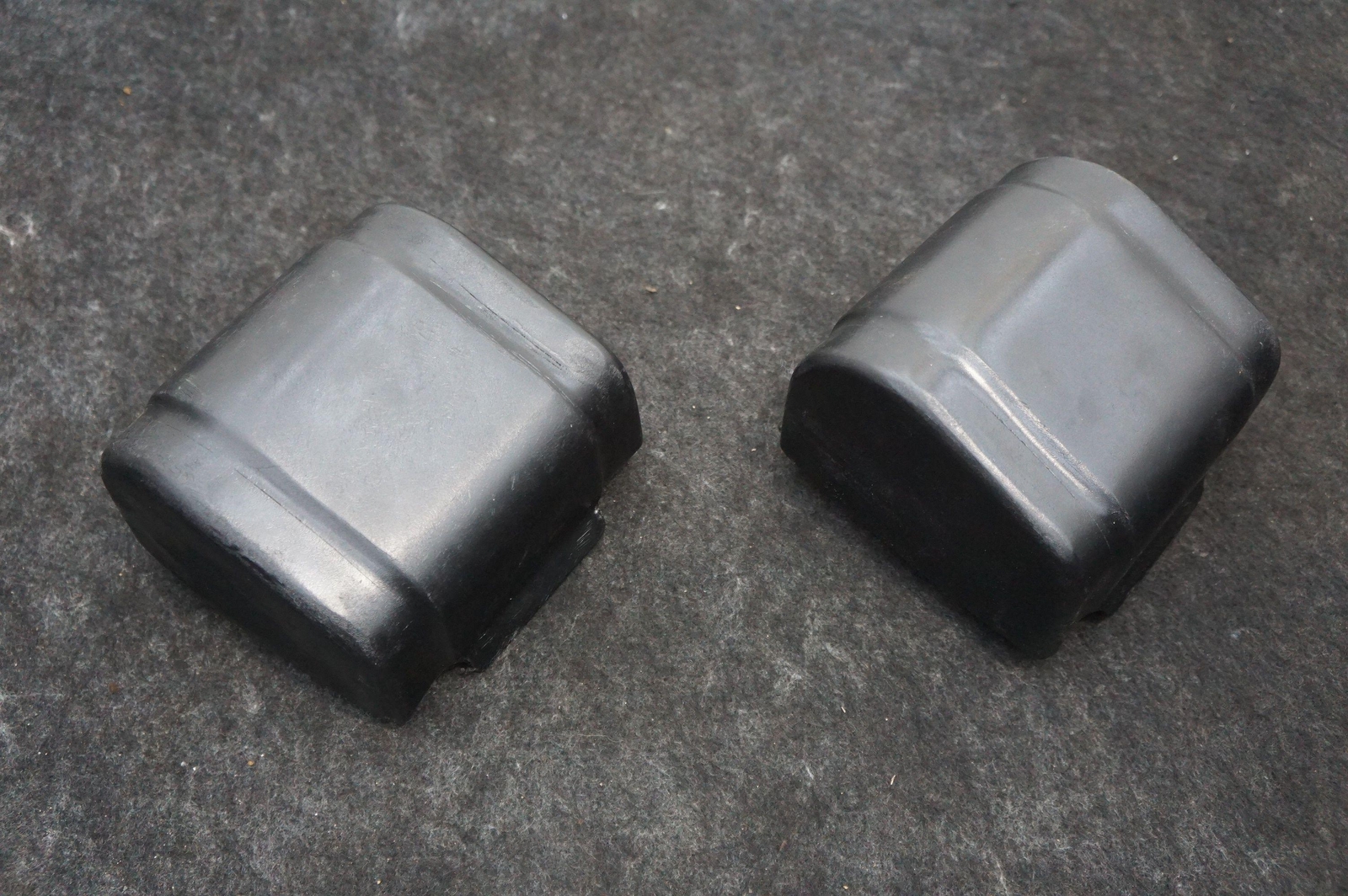 Set 2 Rear Left Right Trim Cover OEM Rolls Royce Silver Shadow 1973