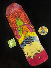 SUPER RARE Eric Koston Buddha Shaped Pro Model Girl Skateboard Deck In Shrink