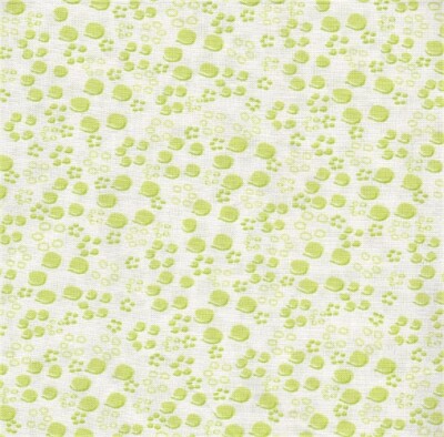 Paddington Bear Lime Green Prints & Shoe 100% Cotton Fabric by the 1/4 yard