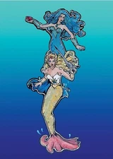 She-Ra Mermista - Mermaid - limited matted Giclee Print Wall Art Home Decor